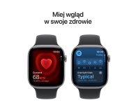 Apple Watch 11 46/Szare Aluminum/Czarny Pasek M/L GPS - 1362406 - zdjęcie 10